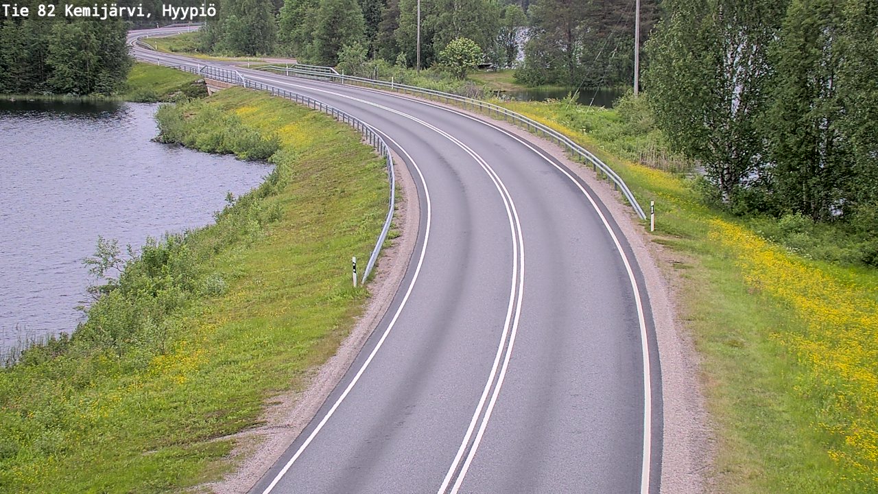 Kelikamerat Kuva Tie 82 Kemijärvi, Hyypiö, Kemijärvi, Lappi