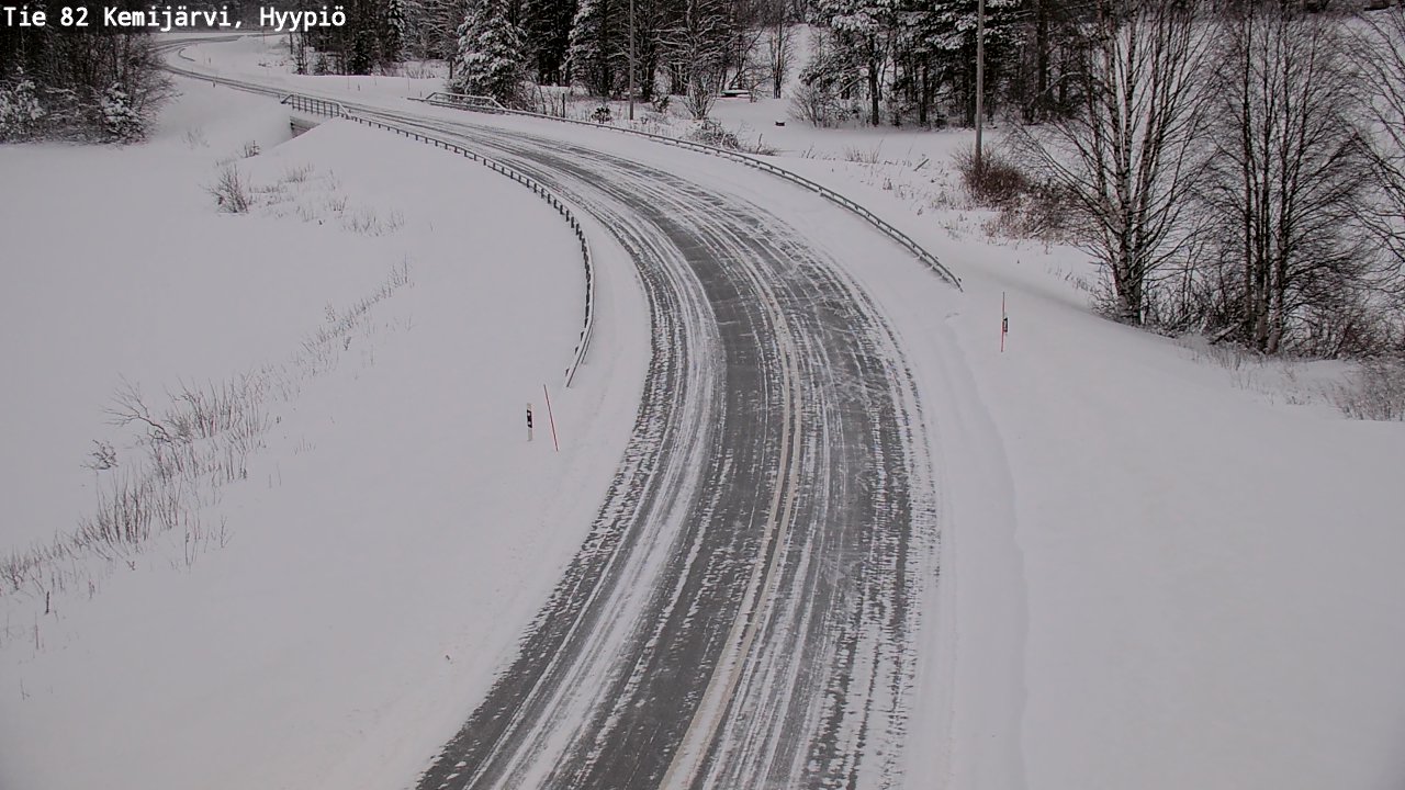 Kelikamerat Kuva Tie 82 Kemijärvi, Hyypiö, Kemijärvi, Lappi