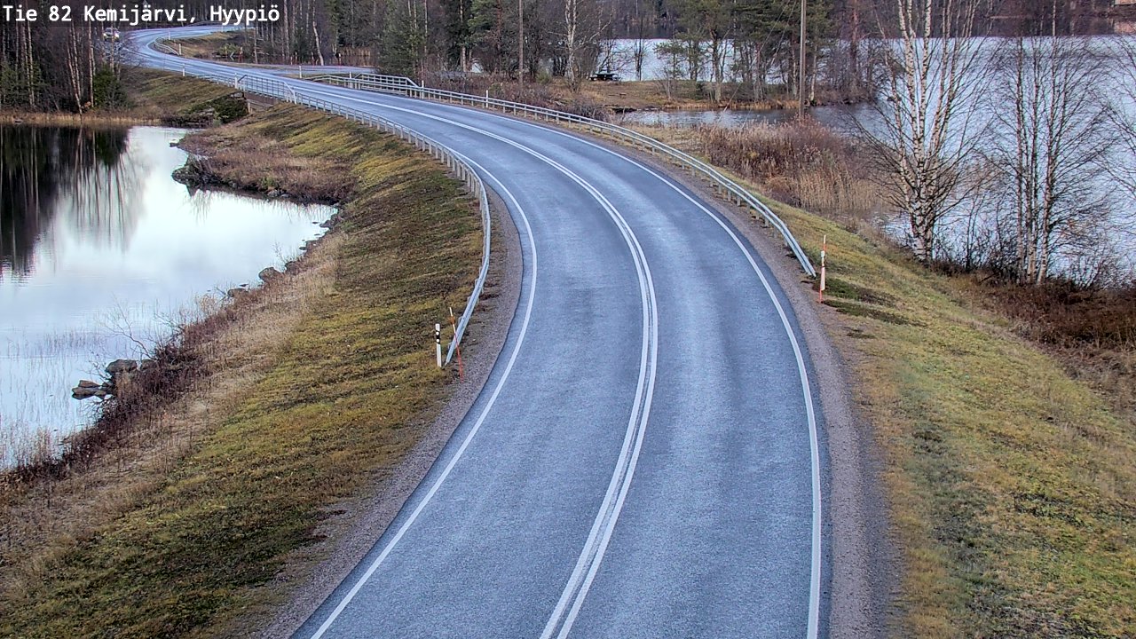 Kelikamerat Kuva Tie 82 Kemijärvi, Hyypiö, Kemijärvi, Lappi