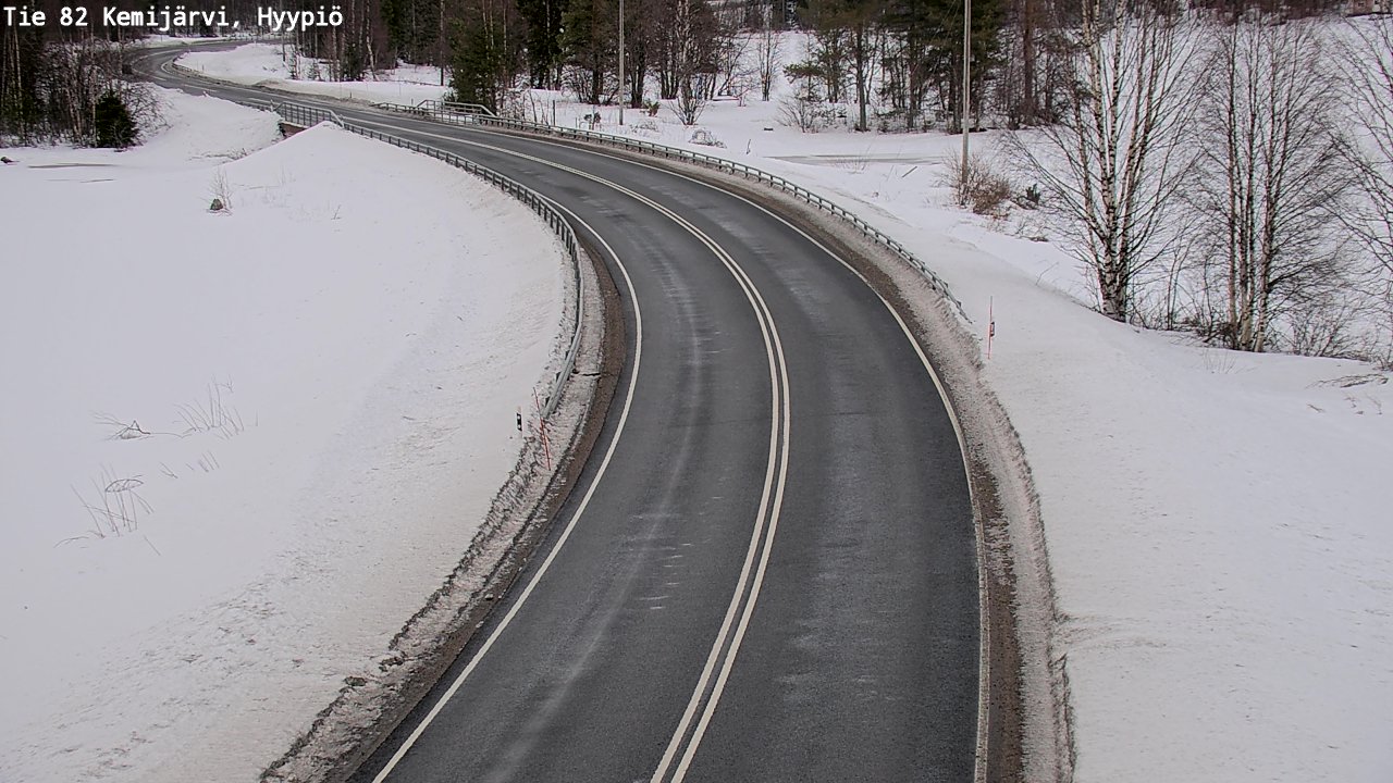 Kelikamerat Kuva Tie 82 Kemijärvi, Hyypiö, Kemijärvi, Lappi