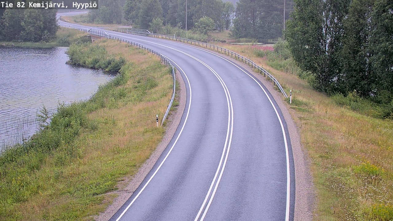 Kelikamerat Kuva Tie 82 Kemijärvi, Hyypiö, Kemijärvi, Lappi