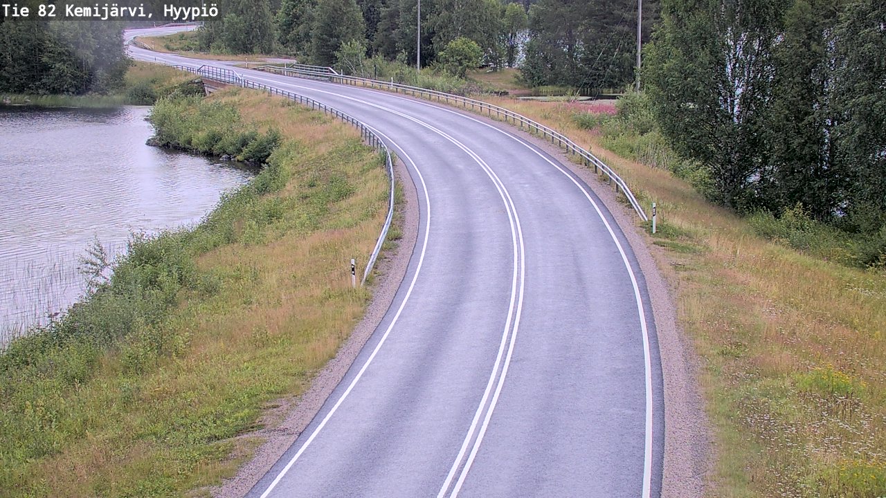 Kelikamerat Kuva Tie 82 Kemijärvi, Hyypiö, Kemijärvi, Lappi