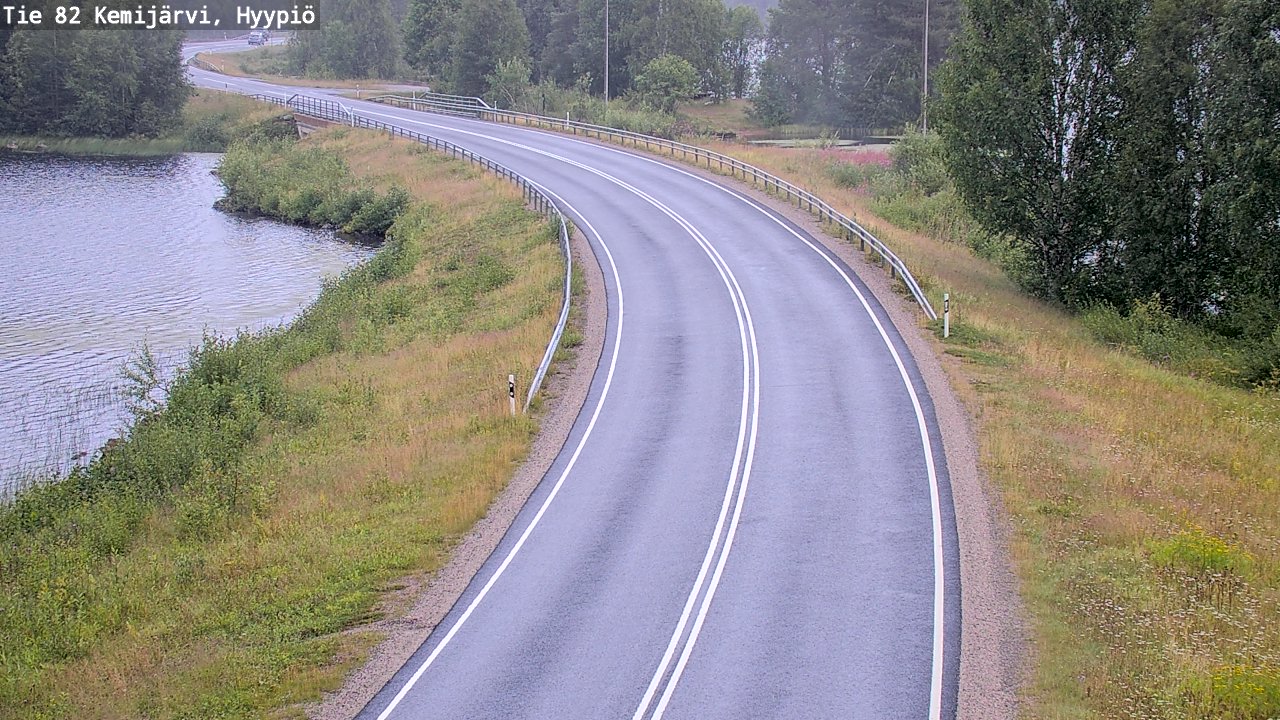 Kelikamerat Kuva Tie 82 Kemijärvi, Hyypiö, Kemijärvi, Lappi