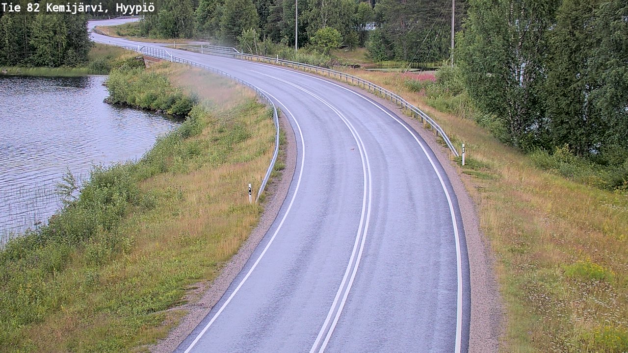 Kelikamerat Kuva Tie 82 Kemijärvi, Hyypiö, Kemijärvi, Lappi