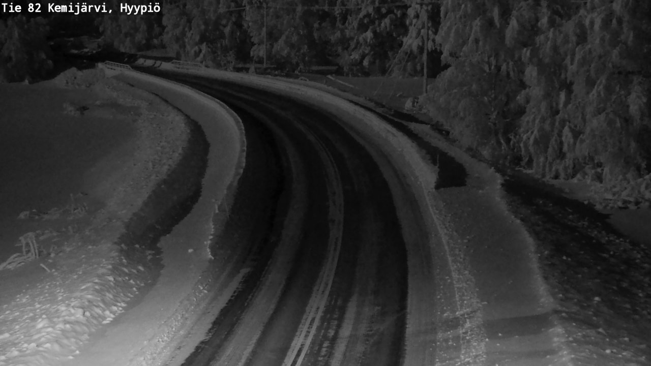 Kelikamerat Kuva Tie 82 Kemijärvi, Hyypiö, Kemijärvi, Lappi