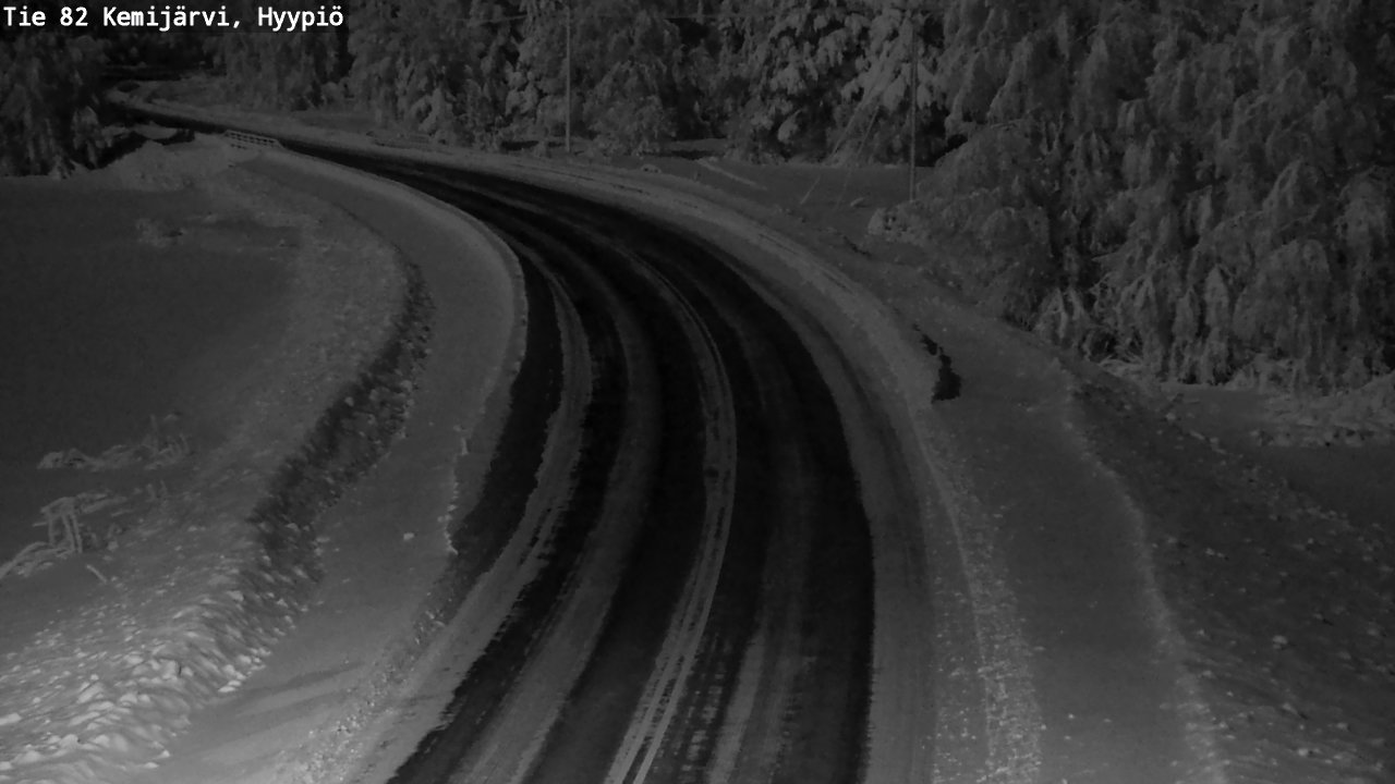 Kelikamerat Kuva Tie 82 Kemijärvi, Hyypiö, Kemijärvi, Lappi