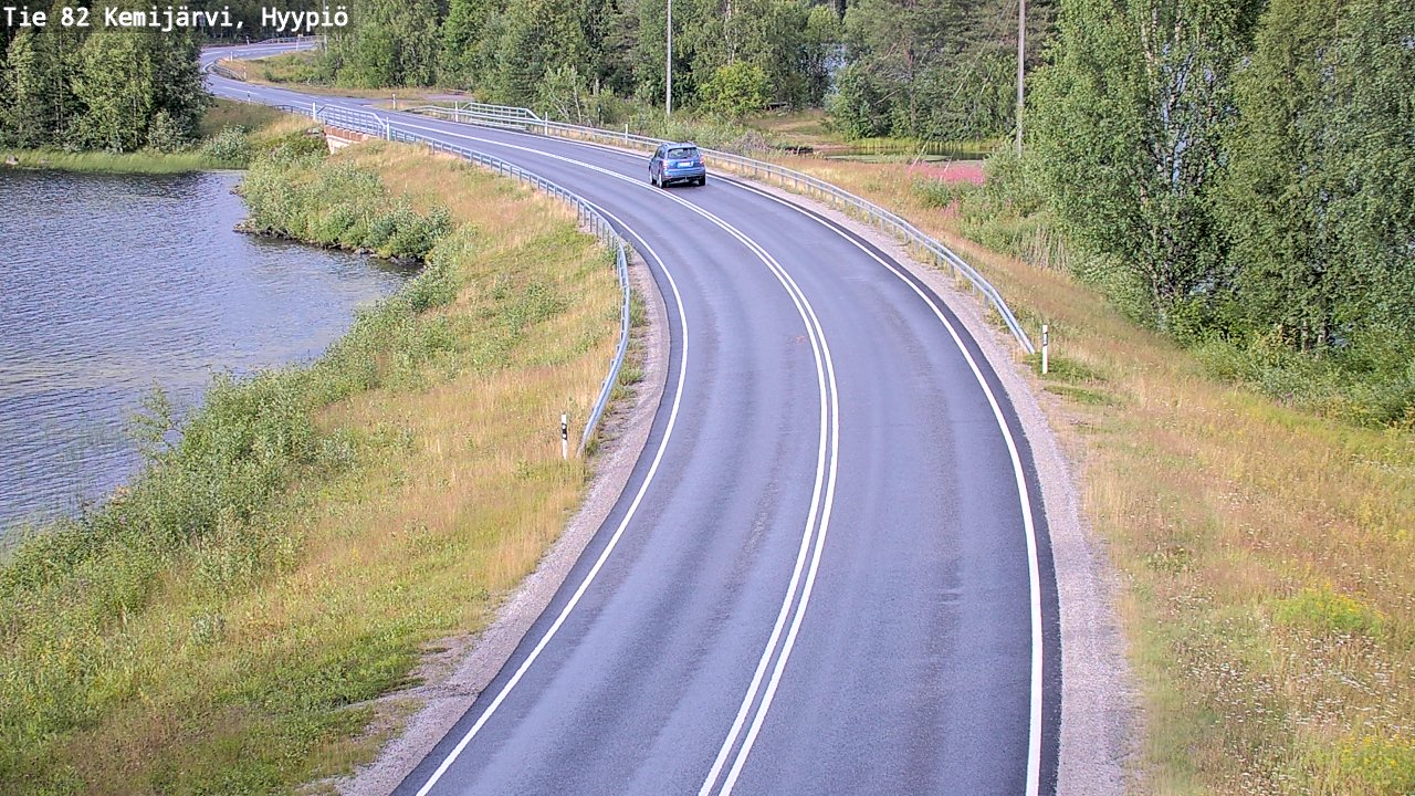 Kelikamerat Kuva Tie 82 Kemijärvi, Hyypiö, Kemijärvi, Lappi