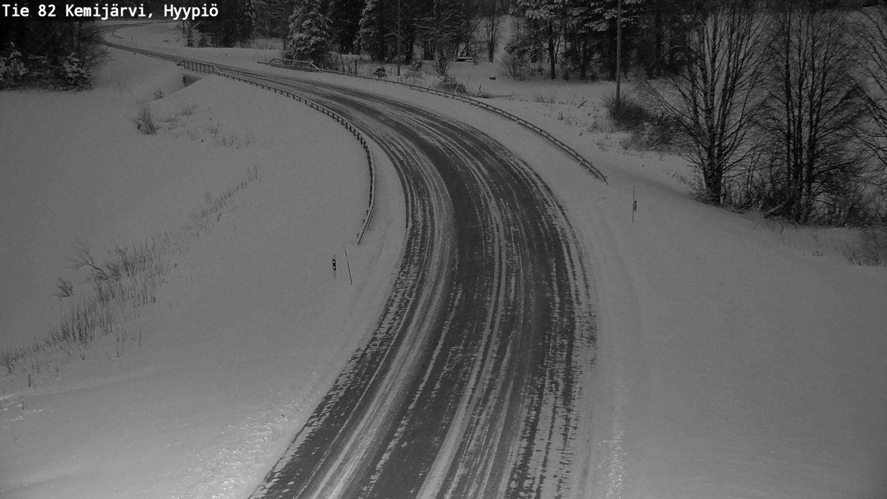 Kelikamerat Kuva Tie 82 Kemijärvi, Hyypiö, Kemijärvi, Lappi