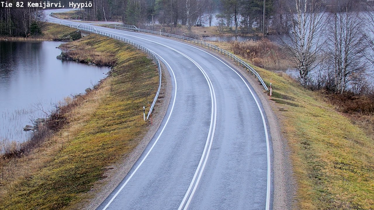 Kelikamerat Kuva Tie 82 Kemijärvi, Hyypiö, Kemijärvi, Lappi