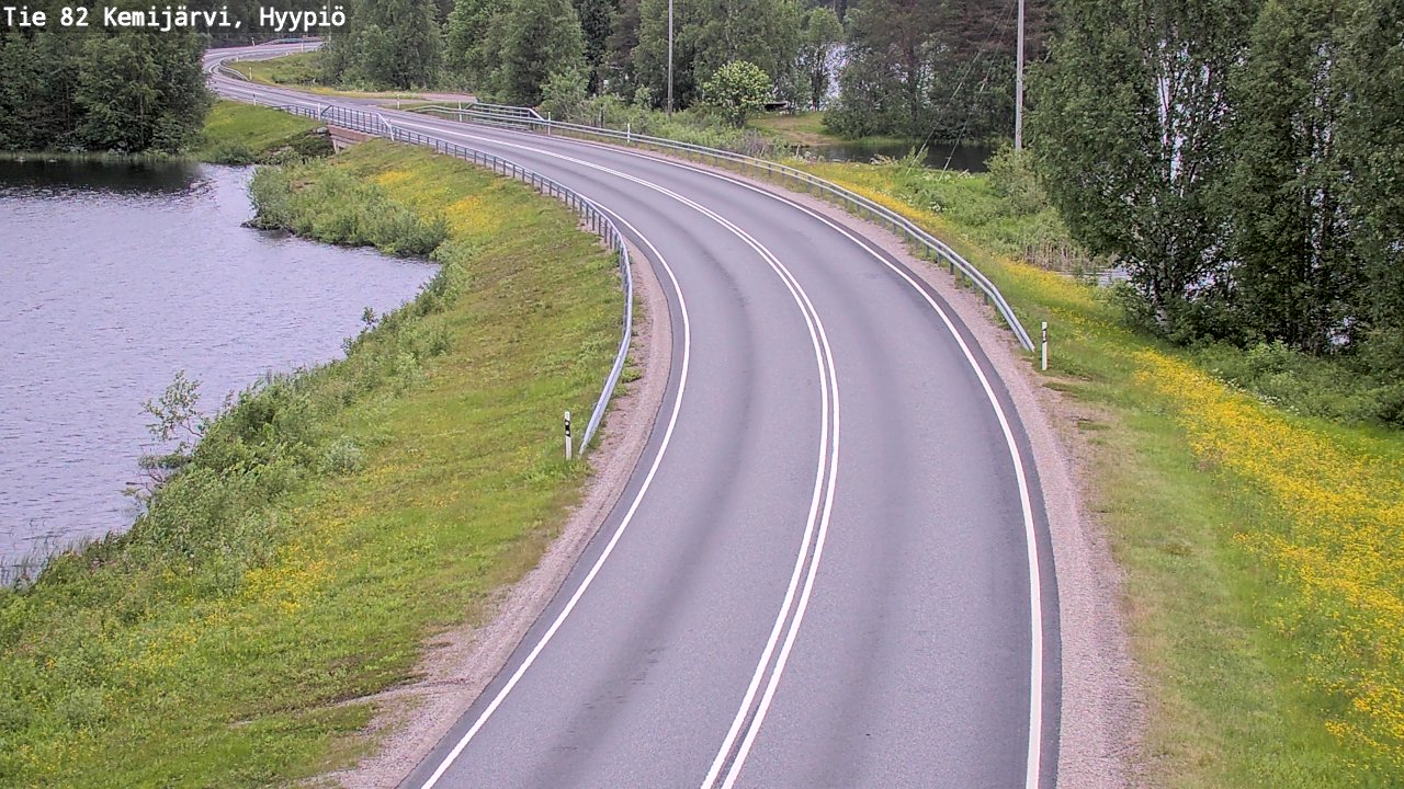 Kelikamerat Kuva Tie 82 Kemijärvi, Hyypiö, Kemijärvi, Lappi