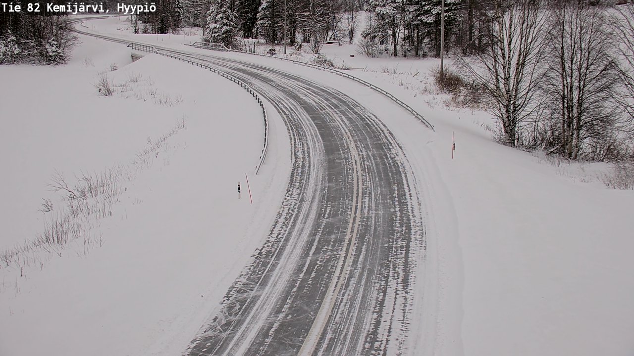 Kelikamerat Kuva Tie 82 Kemijärvi, Hyypiö, Kemijärvi, Lappi