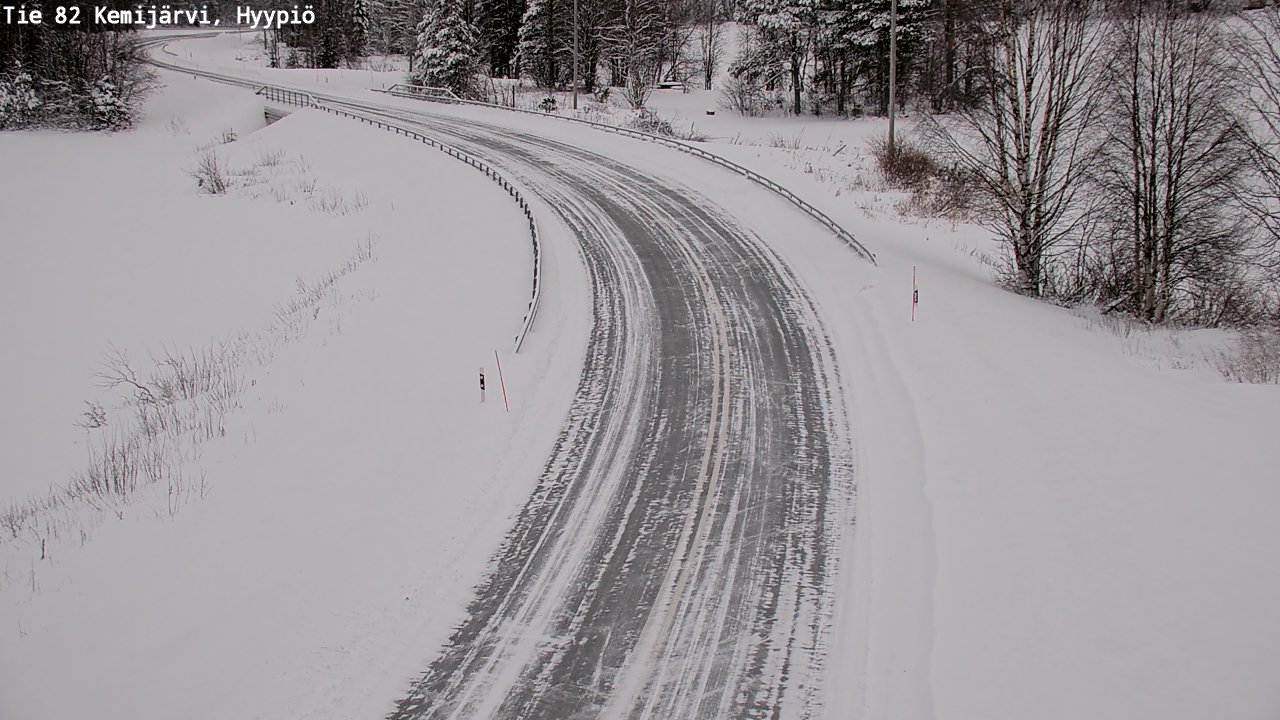 Kelikamerat Kuva Tie 82 Kemijärvi, Hyypiö, Kemijärvi, Lappi