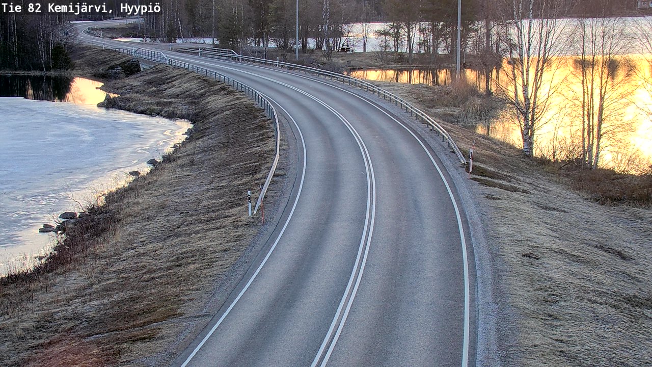 Kelikamerat Kuva Tie 82 Kemijärvi, Hyypiö, Kemijärvi, Lappi