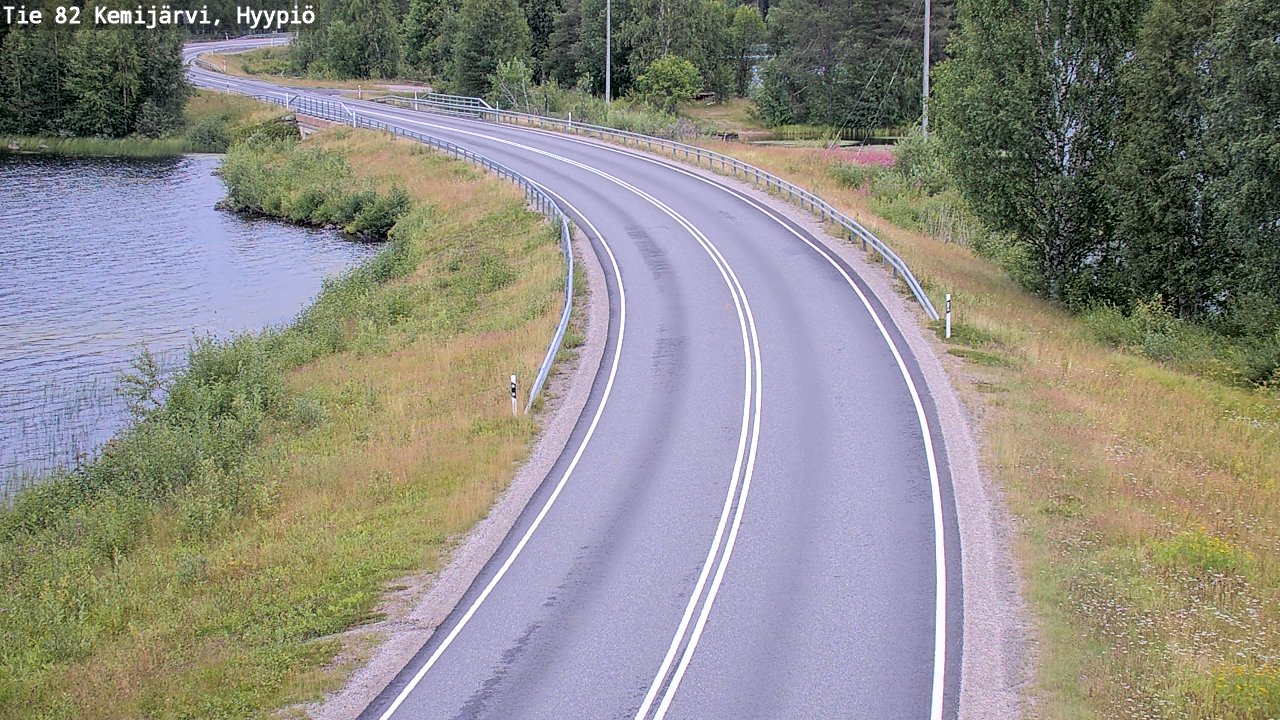 Kelikamerat Kuva Tie 82 Kemijärvi, Hyypiö, Kemijärvi, Lappi