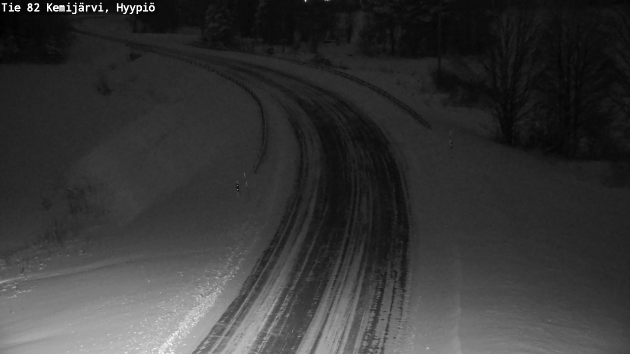 Kelikamerat Kuva Tie 82 Kemijärvi, Hyypiö, Kemijärvi, Lappi