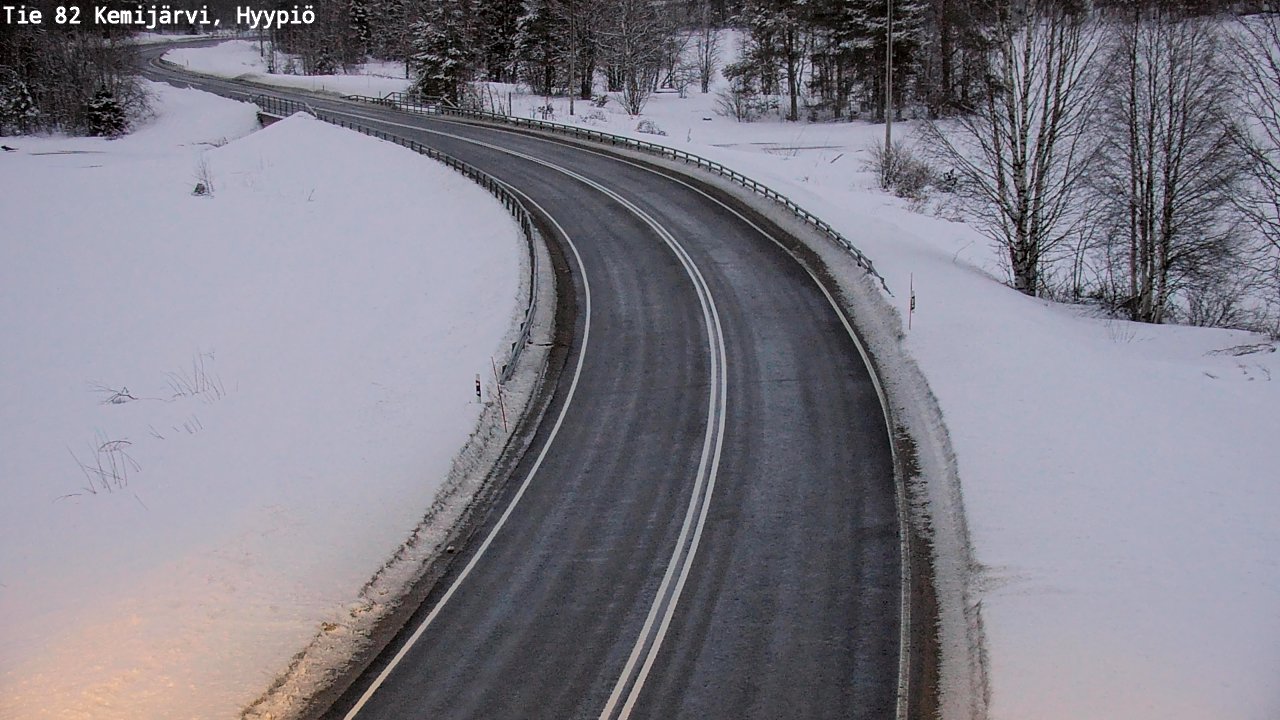 Kelikamerat Kuva Tie 82 Kemijärvi, Hyypiö, Kemijärvi, Lappi