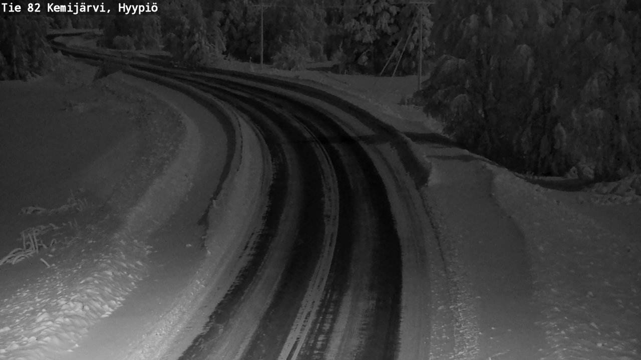 Kelikamerat Kuva Tie 82 Kemijärvi, Hyypiö, Kemijärvi, Lappi