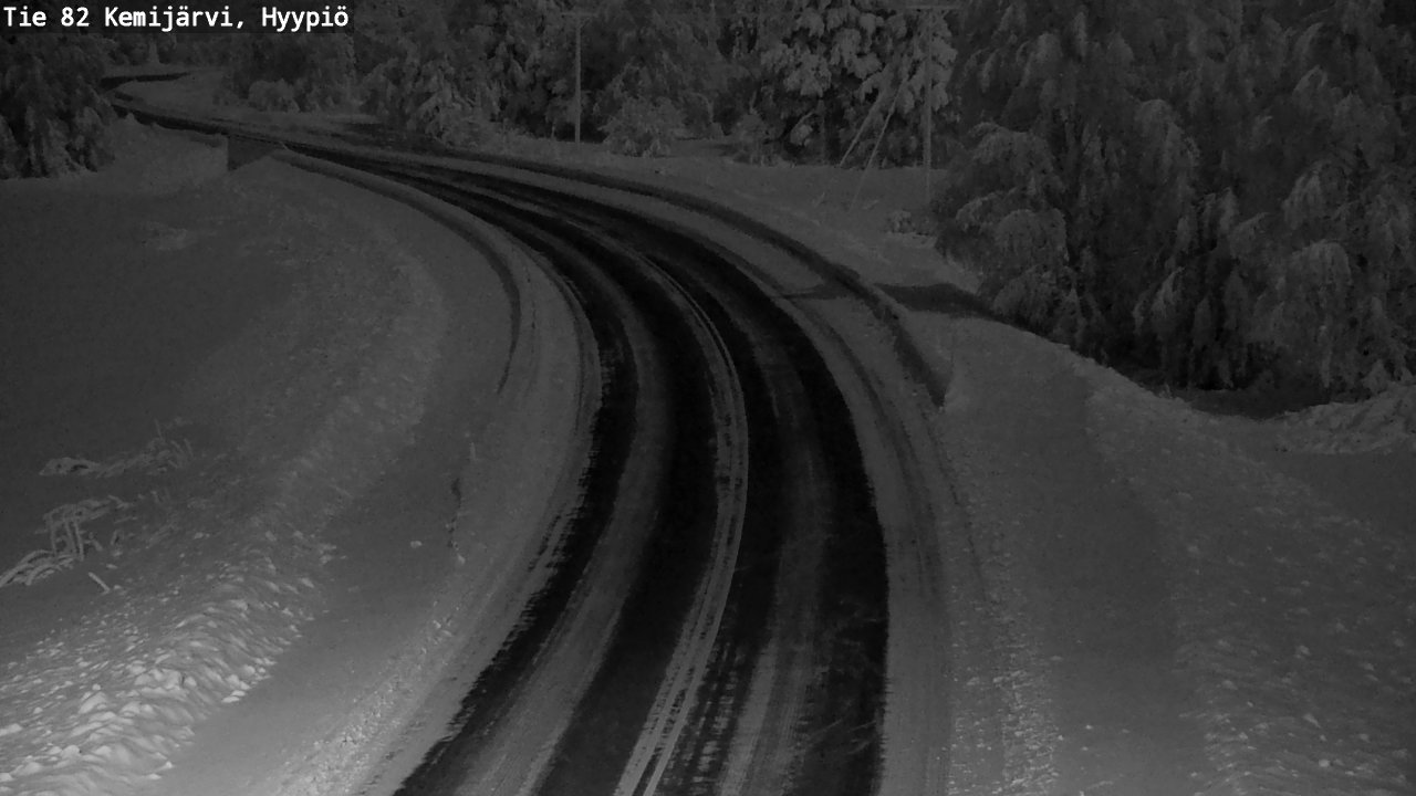 Kelikamerat Kuva Tie 82 Kemijärvi, Hyypiö, Kemijärvi, Lappi