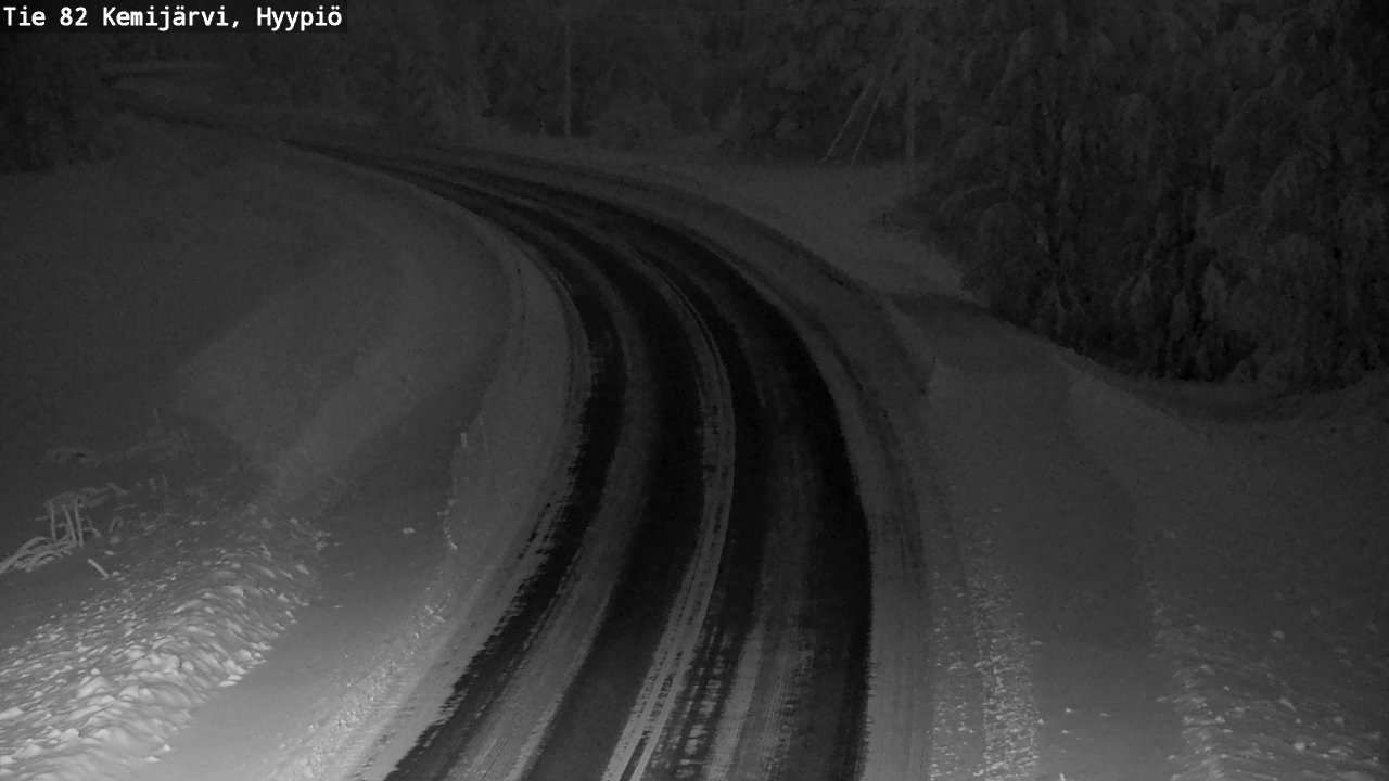 Kelikamerat Kuva Tie 82 Kemijärvi, Hyypiö, Kemijärvi, Lappi