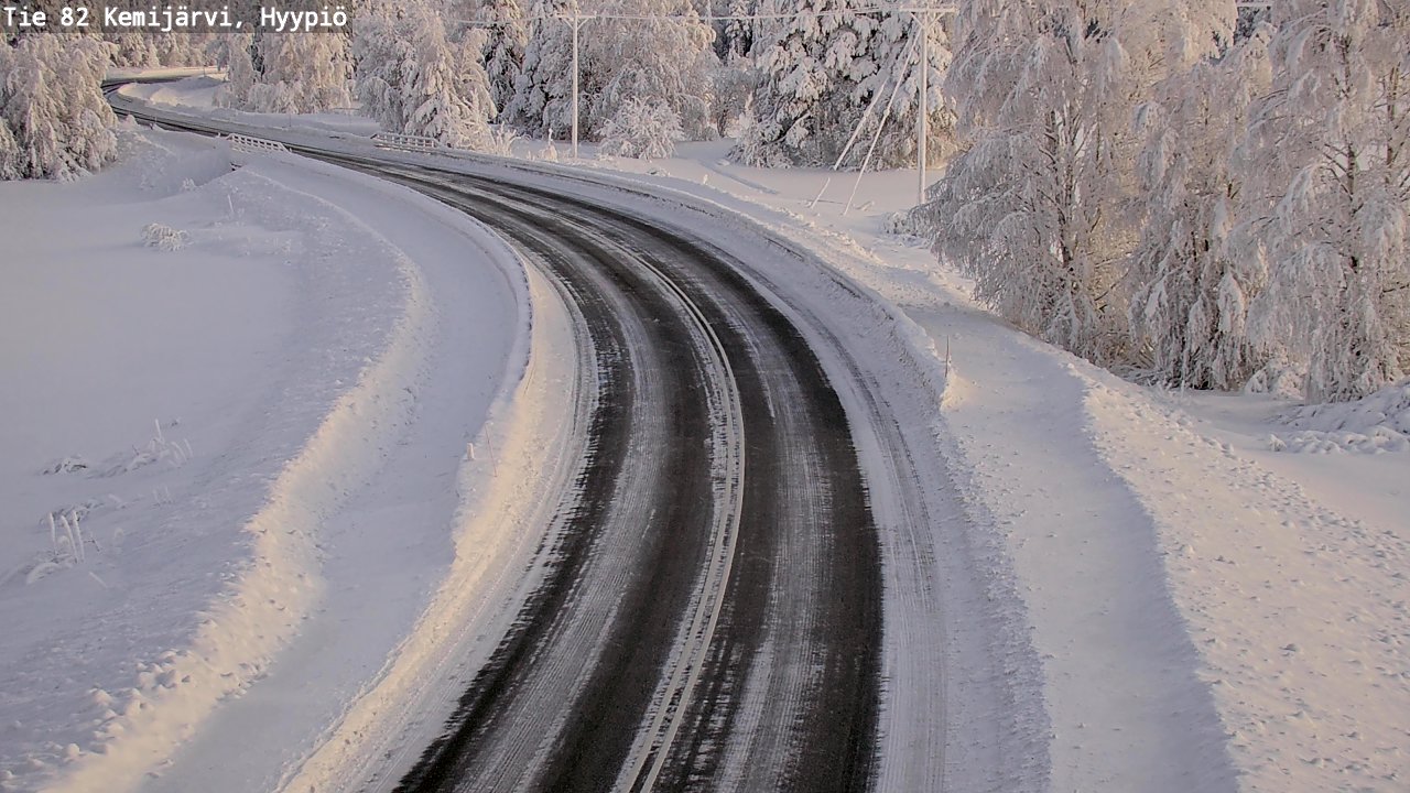 Kelikamerat Kuva Tie 82 Kemijärvi, Hyypiö, Kemijärvi, Lappi