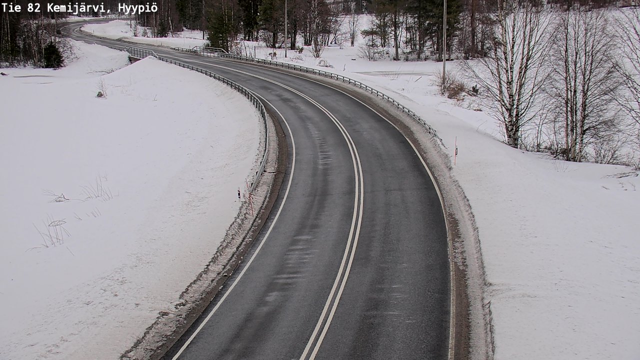 Kelikamerat Kuva Tie 82 Kemijärvi, Hyypiö, Kemijärvi, Lappi
