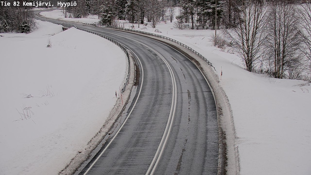 Kelikamerat Kuva Tie 82 Kemijärvi, Hyypiö, Kemijärvi, Lappi