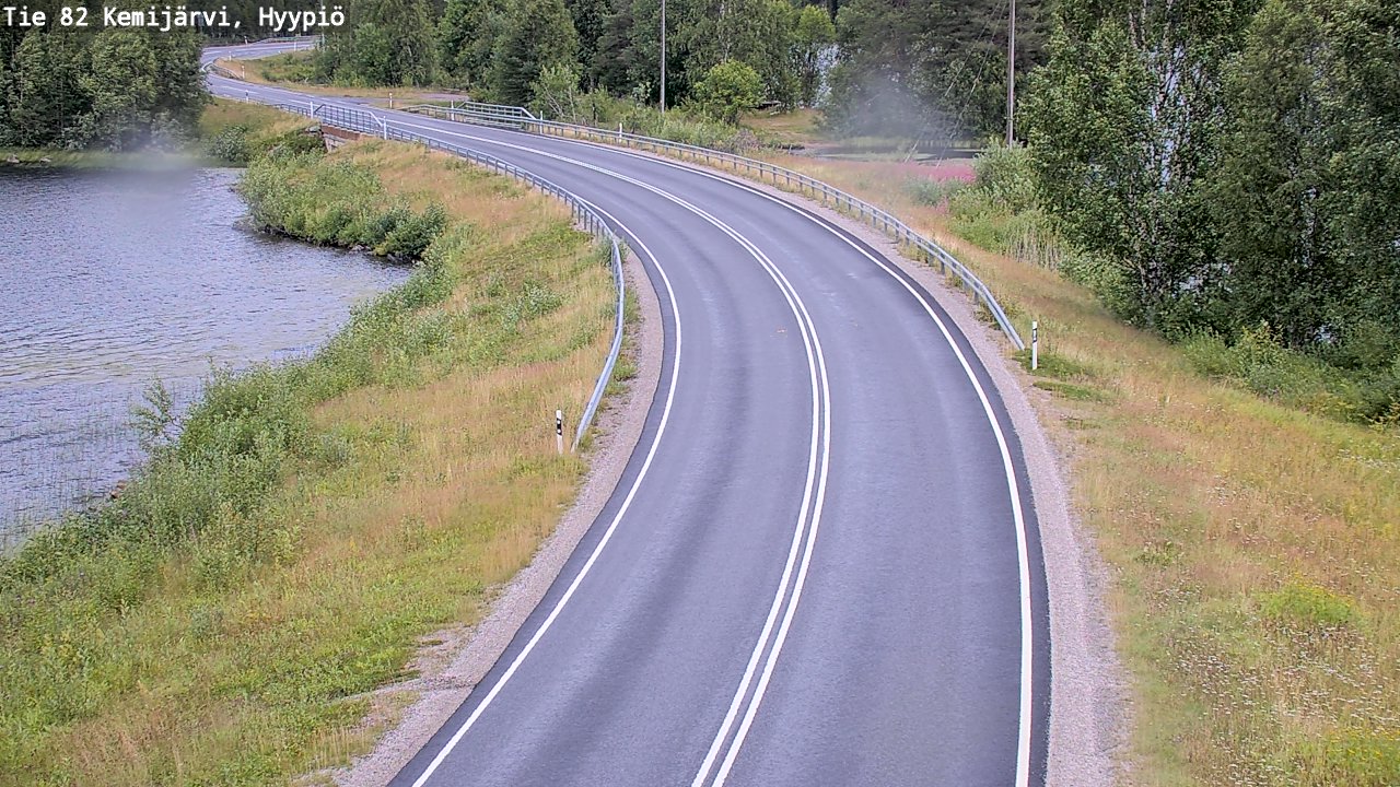 Kelikamerat Kuva Tie 82 Kemijärvi, Hyypiö, Kemijärvi, Lappi