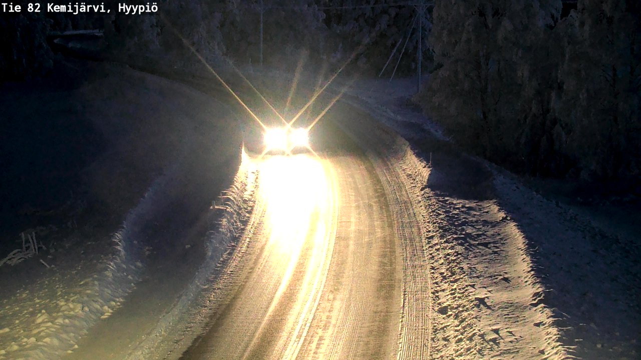 Kelikamerat Kuva Tie 82 Kemijärvi, Hyypiö, Kemijärvi, Lappi