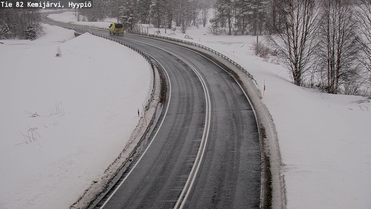 Kelikamerat Kuva Tie 82 Kemijärvi, Hyypiö, Kemijärvi, Lappi