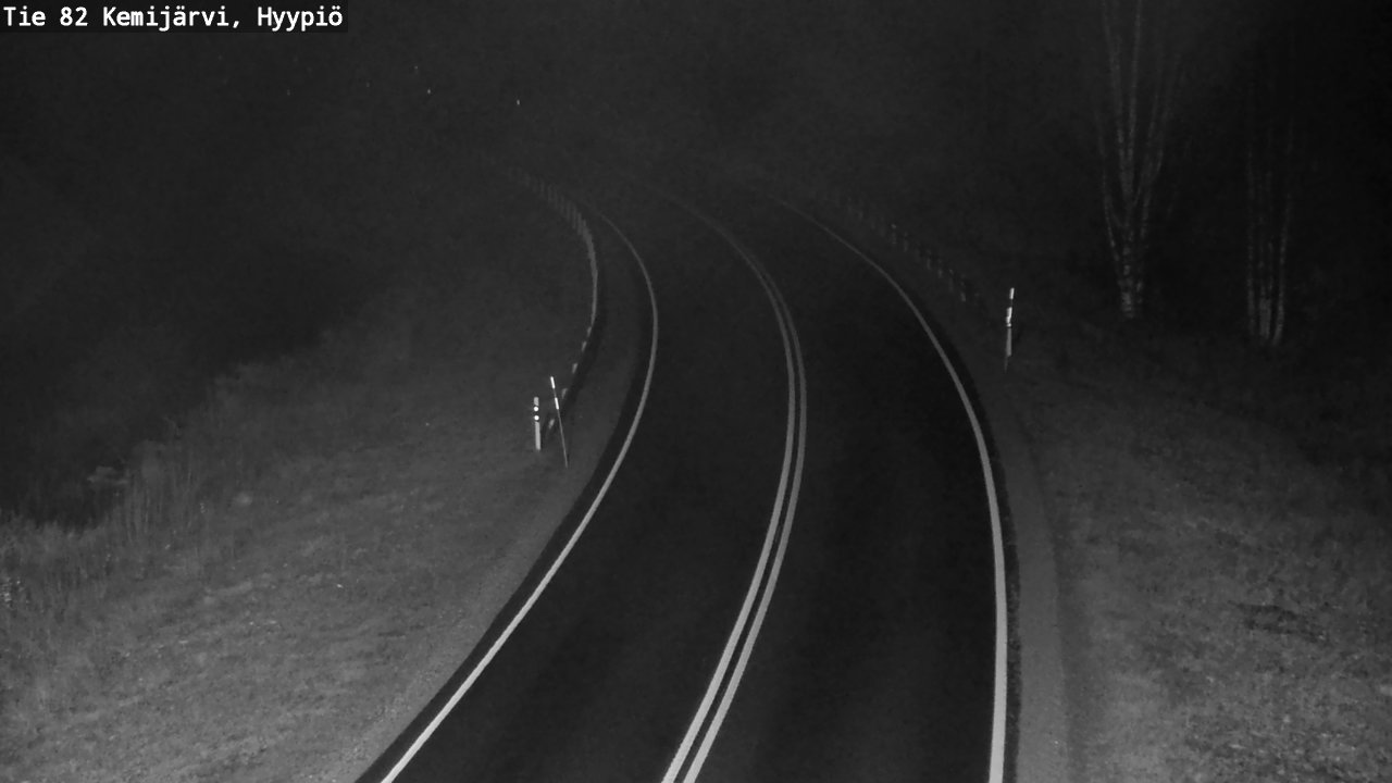 Kelikamerat Kuva Tie 82 Kemijärvi, Hyypiö, Kemijärvi, Lappi