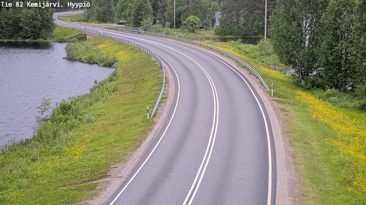 Kelikamerat Kuva Tie 82 Kemijärvi, Hyypiö, Kemijärvi, Lappi
