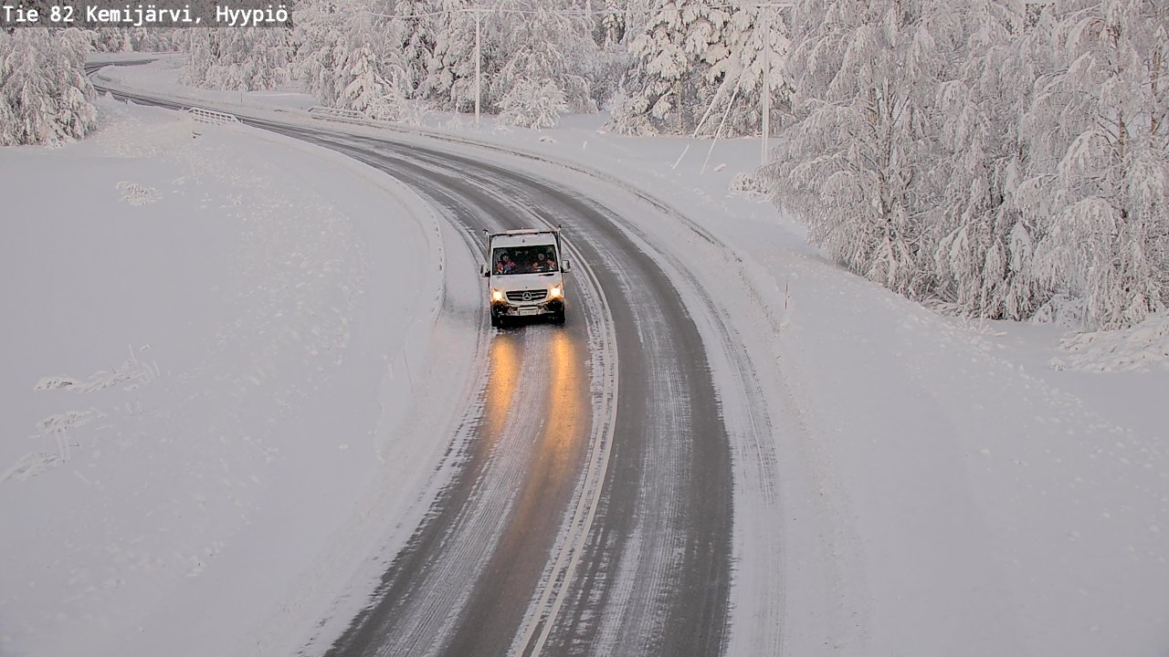 Kelikamerat Kuva Tie 82 Kemijärvi, Hyypiö, Kemijärvi, Lappi