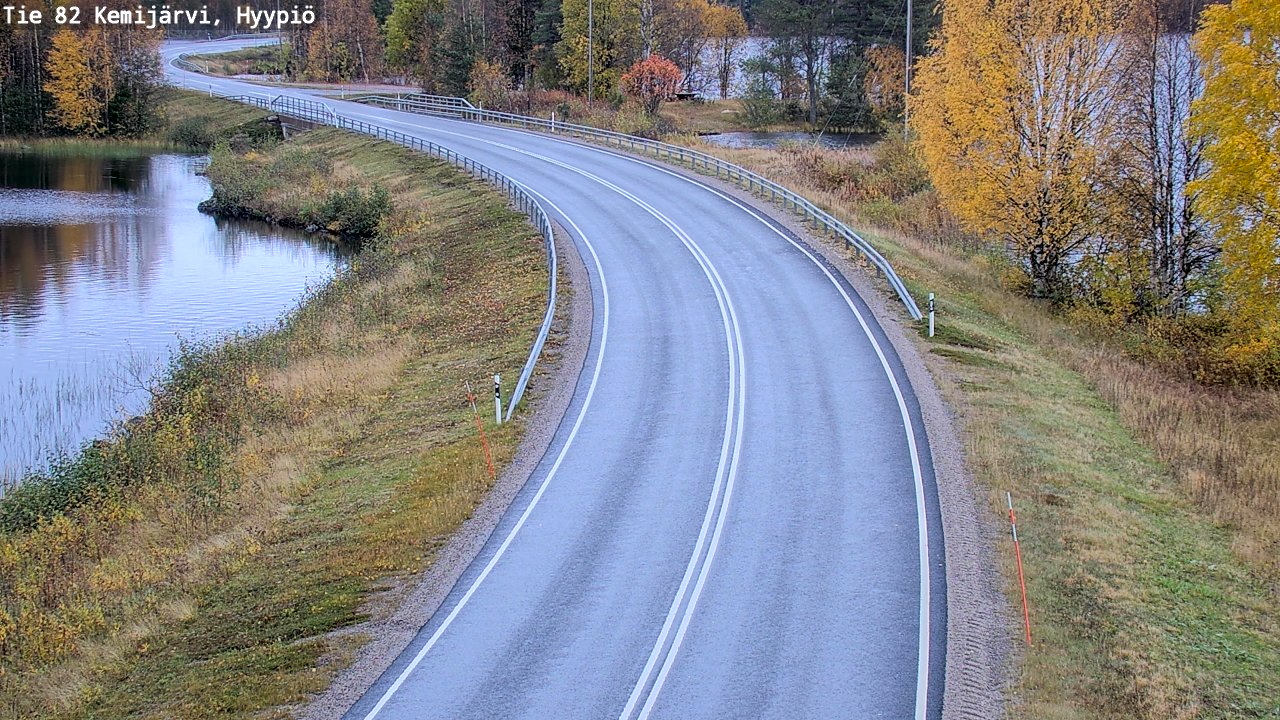 Kelikamerat Kuva Tie 82 Kemijärvi, Hyypiö, Kemijärvi, Lappi