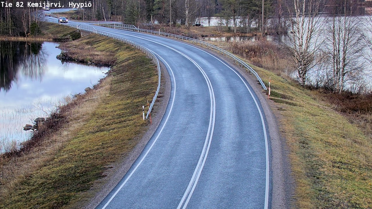 Kelikamerat Kuva Tie 82 Kemijärvi, Hyypiö, Kemijärvi, Lappi