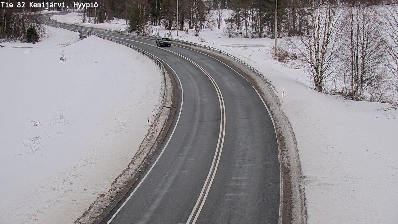 Kelikamerat Kuva Tie 82 Kemijärvi, Hyypiö, Kemijärvi, Lappi