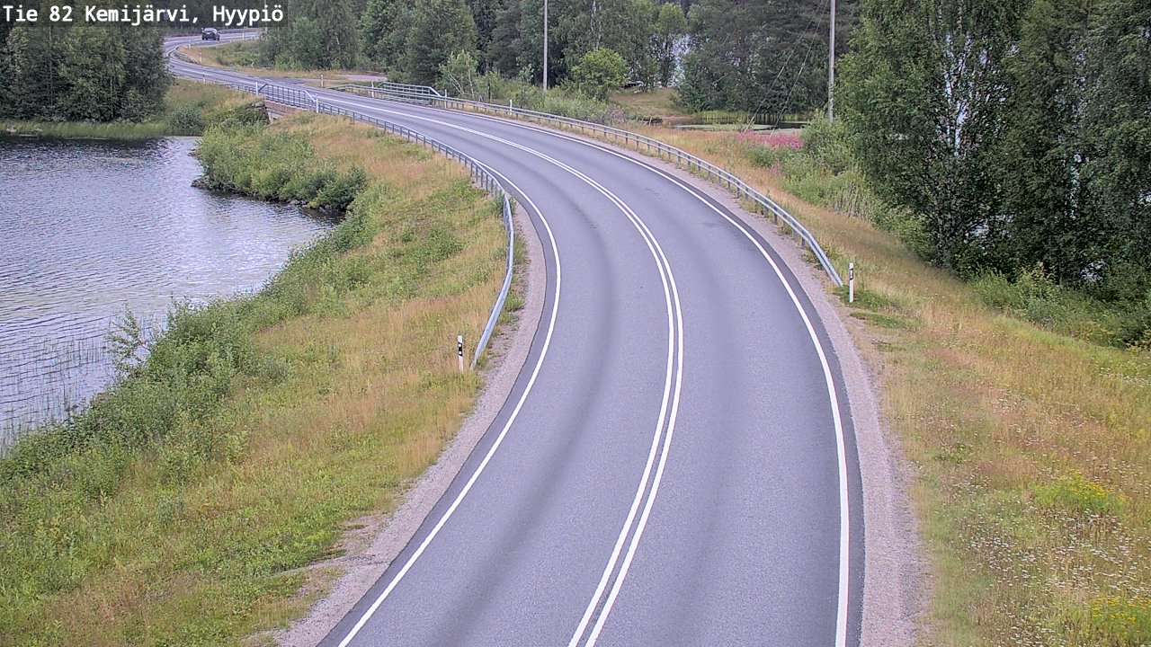 Kelikamerat Kuva Tie 82 Kemijärvi, Hyypiö, Kemijärvi, Lappi