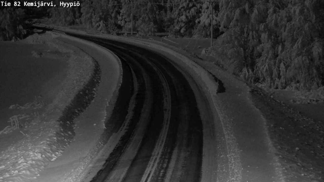 Kelikamerat Kuva Tie 82 Kemijärvi, Hyypiö, Kemijärvi, Lappi