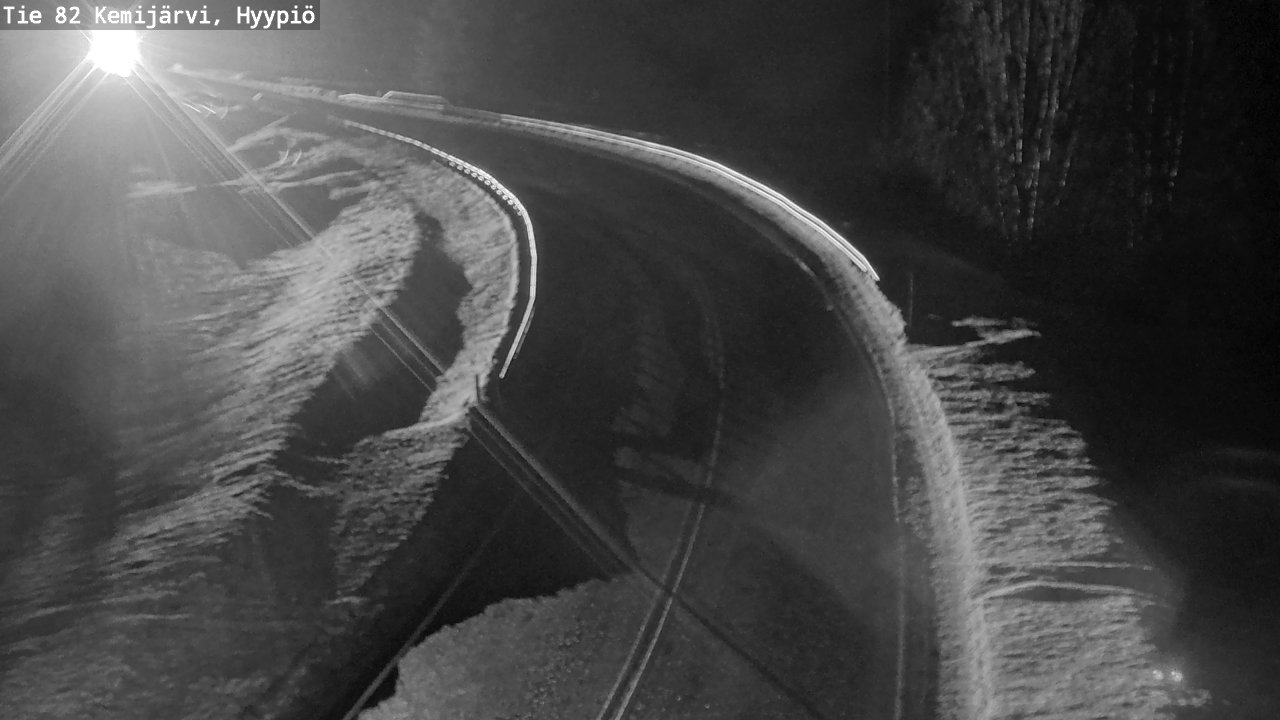 Kelikamerat Kuva Tie 82 Kemijärvi, Hyypiö, Kemijärvi, Lappi