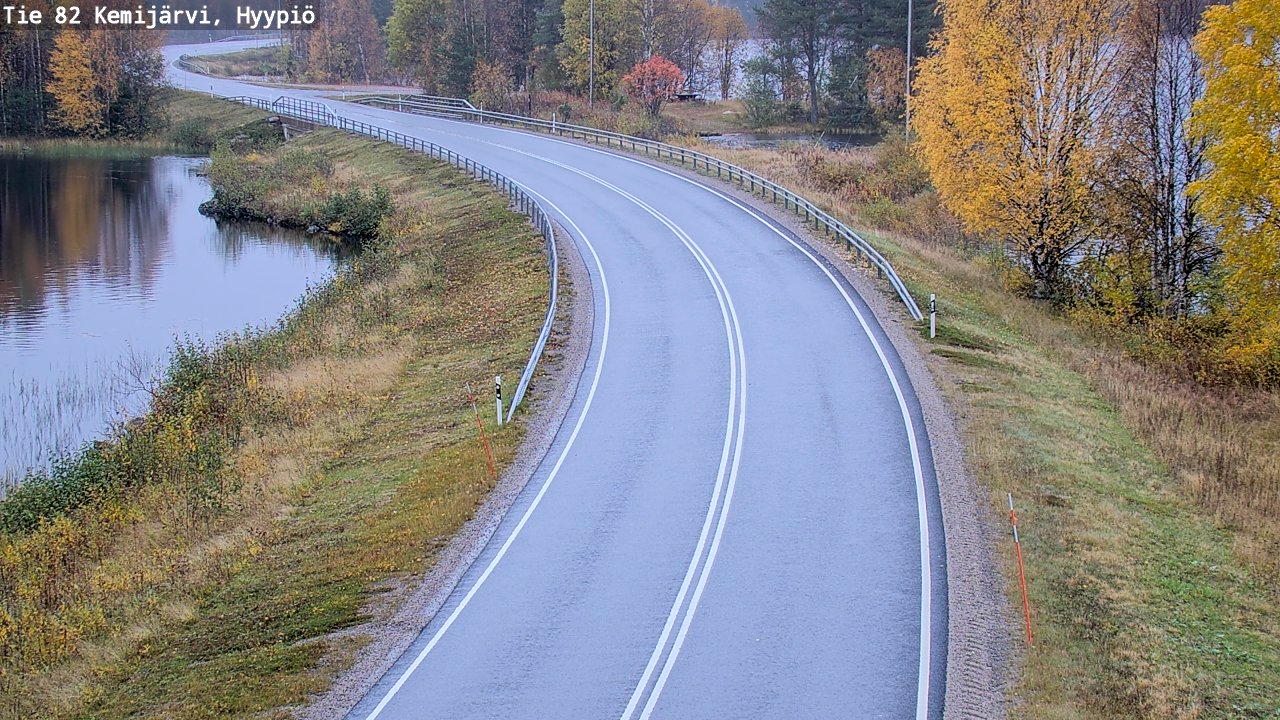 Kelikamerat Kuva Tie 82 Kemijärvi, Hyypiö, Kemijärvi, Lappi