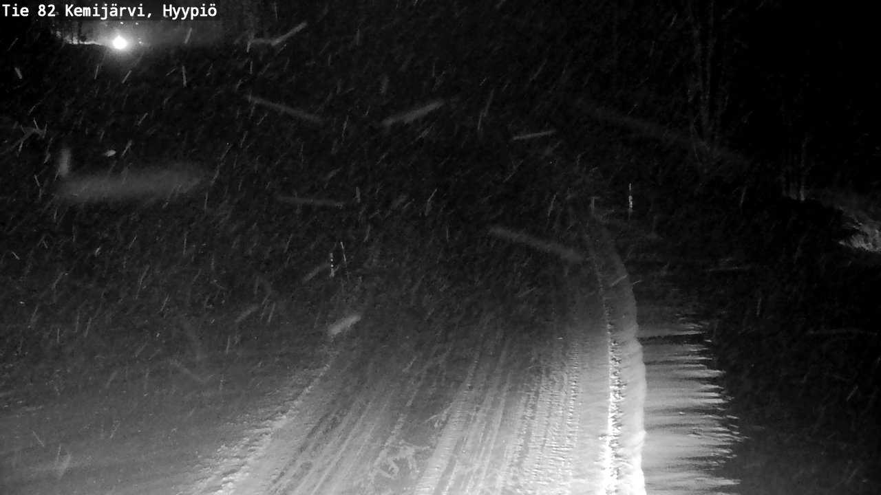 Kelikamerat Kuva Tie 82 Kemijärvi, Hyypiö, Kemijärvi, Lappi