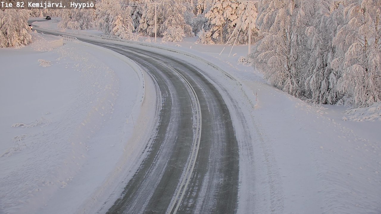 Kelikamerat Kuva Tie 82 Kemijärvi, Hyypiö, Kemijärvi, Lappi