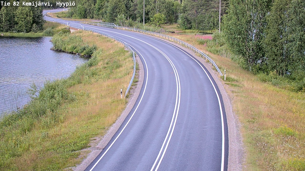 Kelikamerat Kuva Tie 82 Kemijärvi, Hyypiö, Kemijärvi, Lappi