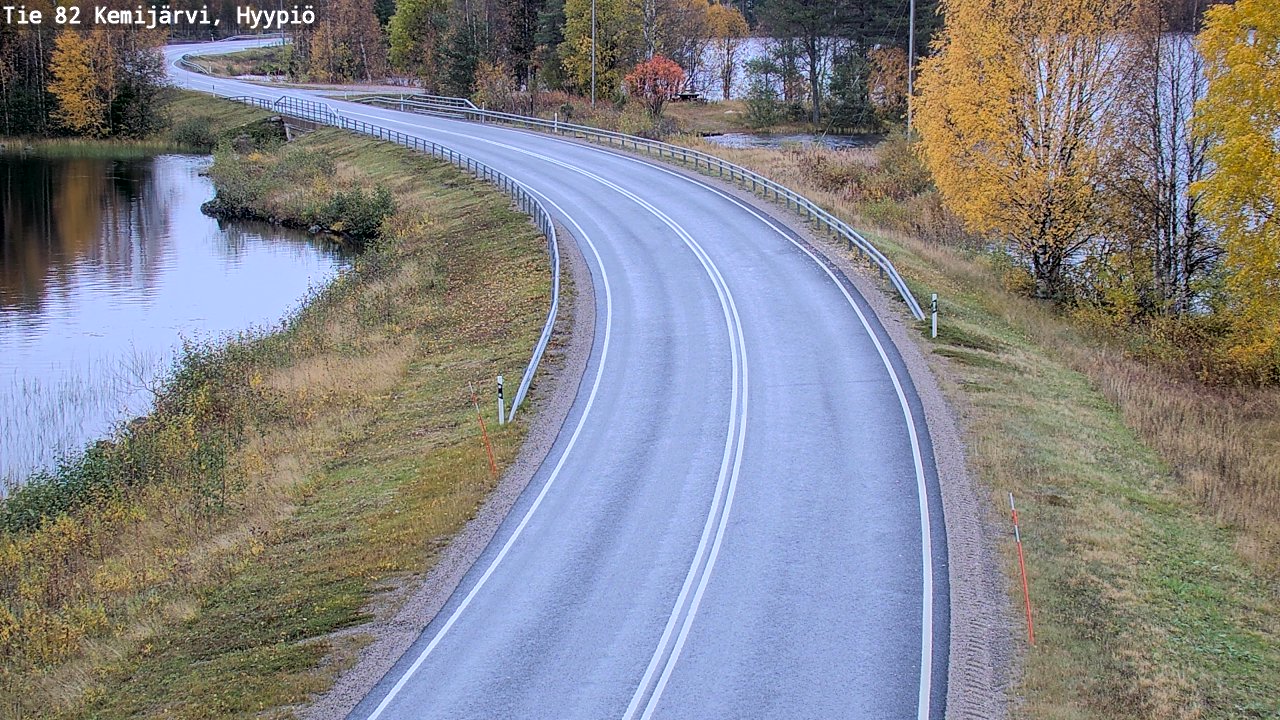 Kelikamerat Kuva Tie 82 Kemijärvi, Hyypiö, Kemijärvi, Lappi