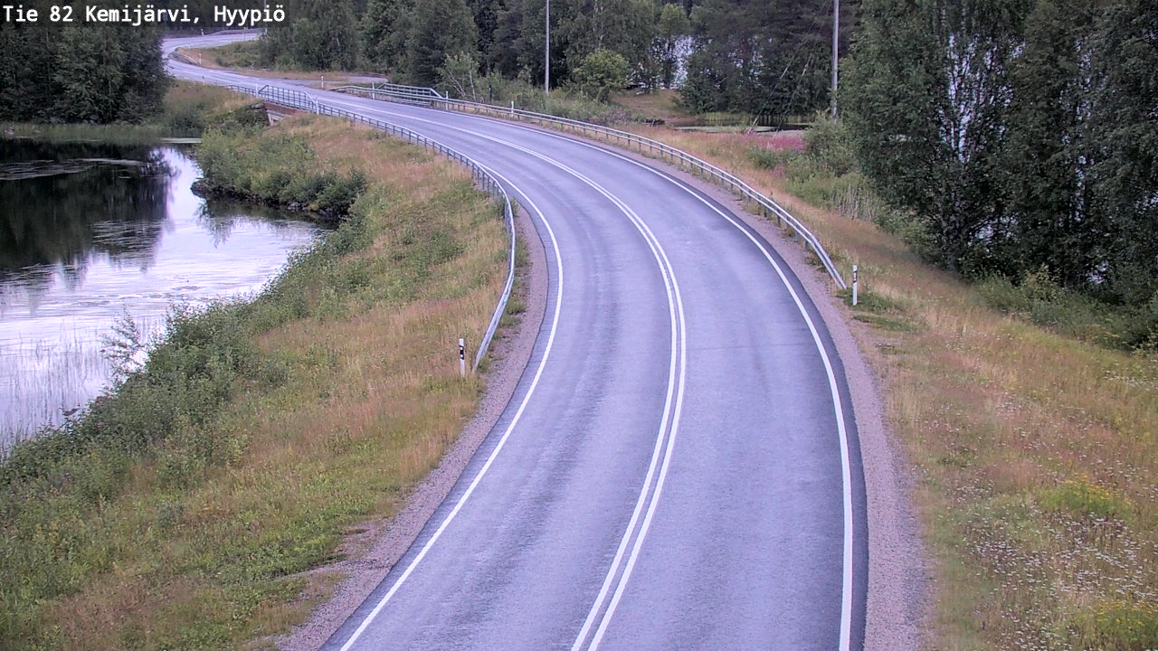 Kelikamerat Kuva Tie 82 Kemijärvi, Hyypiö, Kemijärvi, Lappi
