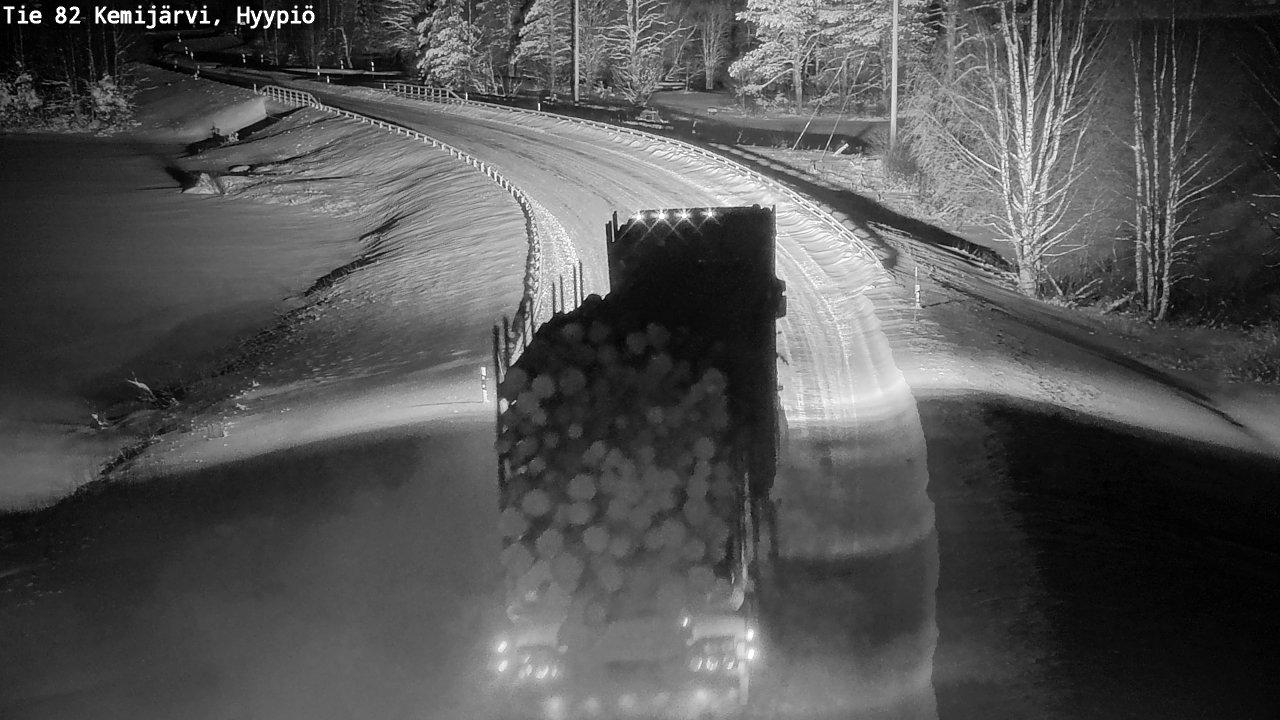 Kelikamerat Kuva Tie 82 Kemijärvi, Hyypiö, Kemijärvi, Lappi
