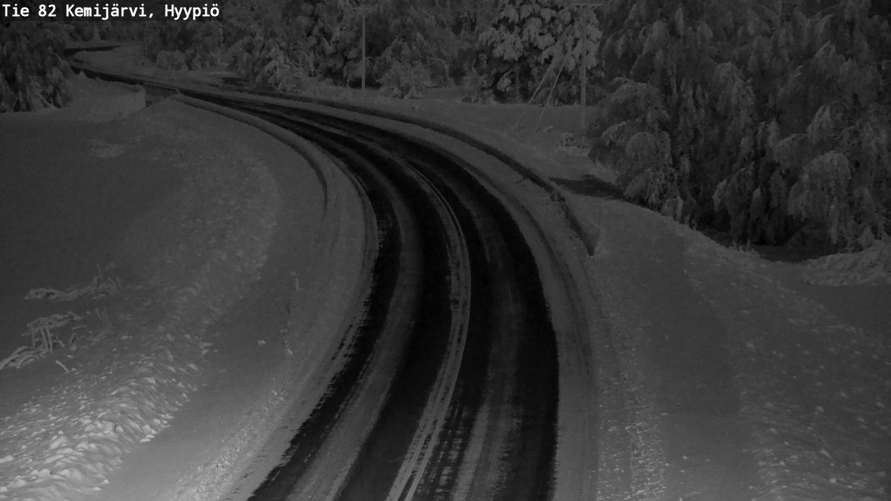 Kelikamerat Kuva Tie 82 Kemijärvi, Hyypiö, Kemijärvi, Lappi