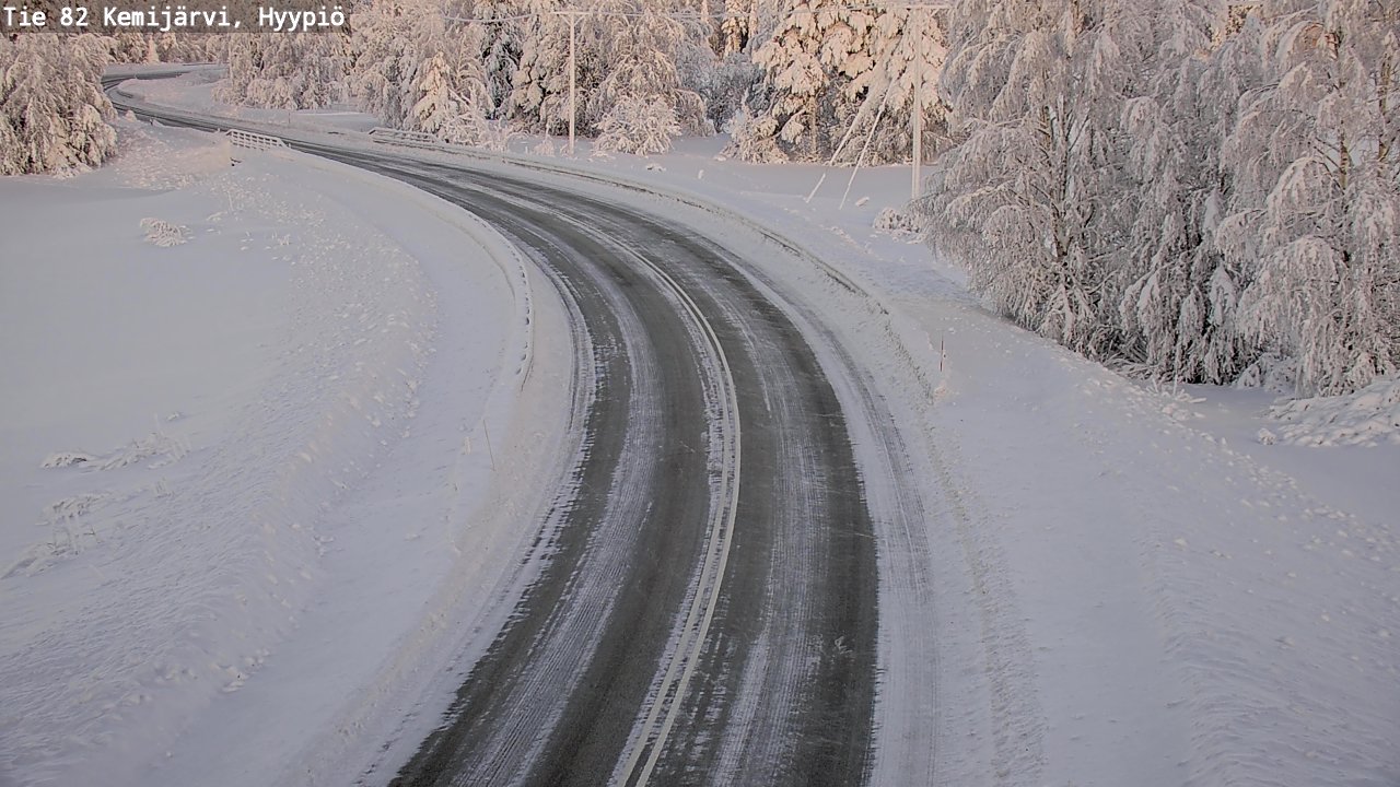 Kelikamerat Kuva Tie 82 Kemijärvi, Hyypiö, Kemijärvi, Lappi