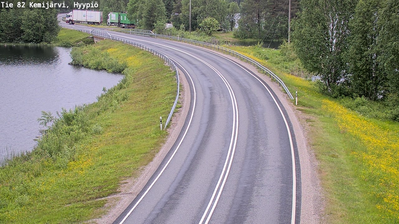 Kelikamerat Kuva Tie 82 Kemijärvi, Hyypiö, Kemijärvi, Lappi