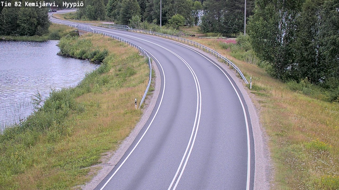 Kelikamerat Kuva Tie 82 Kemijärvi, Hyypiö, Kemijärvi, Lappi