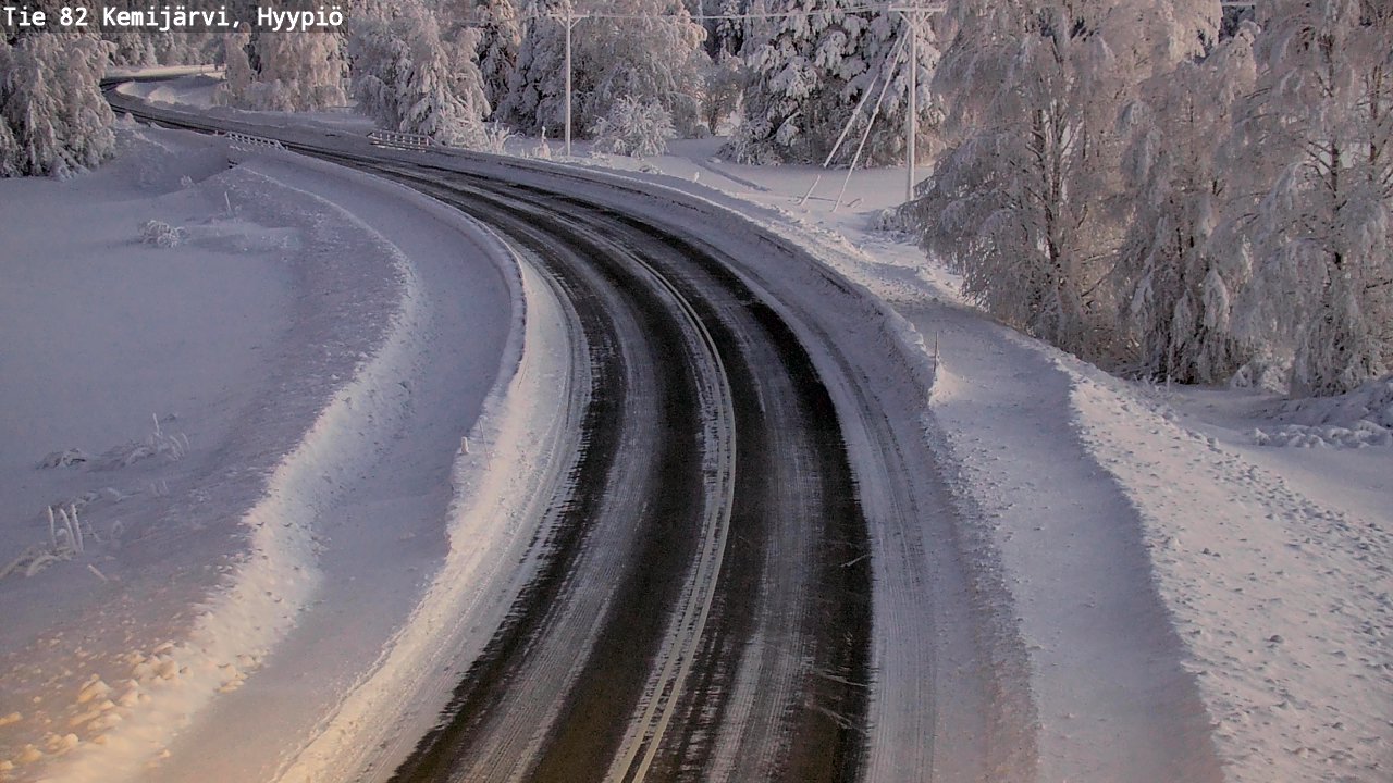 Kelikamerat Kuva Tie 82 Kemijärvi, Hyypiö, Kemijärvi, Lappi